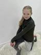 Гольф дитячий універсальний з начосом ОЛИВА, 146 см - изображение 3