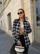 Жіноча фланелева сорочка у клітинку Uaclothes 50-52 Чорний (like34333-147411358) - изображение 2