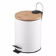 Ведро для мусора Ardesto Minimalism ARHB3601WB 3 л белое 5132434 - зображення 1