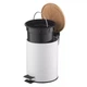Ведро для мусора Ardesto Minimalism ARHB3601WB 3 л белое 5132434 - зображення 3