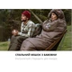 Спальник с капюшоном Naturehike U150 NH20MSD07, (11°C), левый, коричневый - изображение 4