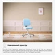 Дитяче крісло Evo-kids Limpi Blue (арт.Y-212 KBL) Блакитний - зображення 5