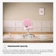 Дитяче крісло Evo-kids Limpi Pink (арт.Y-212 KP) Рожевий - зображення 5