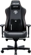 Fotel gamingowy Anda Seat Kaiser 3E Size XL Black PVC (AD23YC-XL-08-B-PV/C-B01) - obraz 1