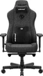 Fotel gamingowy Anda Seat Kaiser 3E Size XL Dark Grey Fabric (AD23YC-XL-09-GB-CF-G01) - obraz 1