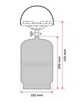 Комплект газовый кемпинговий 12 л. INTERTOOL GS-0012 - изображение 9
