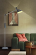 Lampa podłogowa Standart BL-1903 Czarna - obraz 3