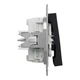 Выключатель трёхклавишный Schneider Electric Asfora антрацит EPH2100171 - изображение 6