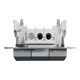 Выключатель трёхклавишный Schneider Electric Asfora сталь EPH2100162 - изображение 5
