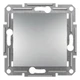 Выключатель одноклавишный Schneider Electric Asfora алюминий EPH0100161 - изображение 1