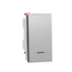 Перемикач з нейтраллю Schneider Electric Unica New 1 модуль алюміній NU310330S - зображення 1