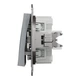 Вимикач для жалюзі Schneider Electric Asfora сталь EPH1300162 - зображення 4