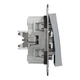Переключатель перекрёстный Schneider Electric Asfora сталь EPH0500162 - изображение 3