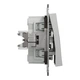 Вимикач для жалюзі Schneider Electric Asfora алюміній EPH1300161 - зображення 2