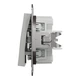 Кнопковий вимикач Schneider Electric Asfora алюміній EPH0700161 - зображення 4
