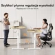 Геймерський стіл SENSE7 Nojo LIGHT 140 см x 70 см ( White , pine) - изображение 2