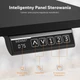 Геймерський стіл SENSE7 Nojo LIGHT 140 см x 70 см ( Black ) - изображение 7