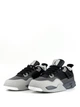 Кроссовки мужские замша air Jordan 4 Retro Gray/White 46 - изображение 4