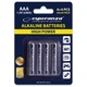 Батарейка Esperanza AAA LR03 Alkaline * 8 (EZB104) - изображение 3