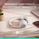 Наушники Logitech Zone 300 Bluetooth Off-White (981-001417) - изображение 6