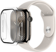 Etui Belkin ScreenForce TemperedCurve 2-in-1 do Apple Watch 46 mm Transparent (OWA003HQCL) - obraz 1
