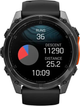 Smartwatch Garmin fenix 8 51mm AMOLED Slate Grey with Black Silicone Band (010-02905-00) - obraz 3