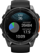 Smartwatch Garmin fenix 8 51mm AMOLED Slate Grey with Black Silicone Band (010-02905-00) - obraz 5