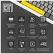Клавиатура Epomaker Shadow-X 70 Mulan Switch Hot-Swap LCD Screen RGB Wireless/Bluetooth/USB UA White (SHX-W-M) - изображение 9