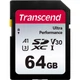 Карта памяти Transcend 64 GB SDXC UHS-I U3 V30 A2 340S (TS64GSDC340S) - изображение 1