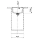 Мийка кухонна Franke Maris MRG 610-37 TL чорний матовий (114.0668.864) - зображення 4
