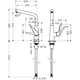 Смеситель Hansgrohe Metris 14822000 - изображение 2