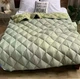 Одеяло зимнее ODA холофайбер микрофибра 155x210 Полуторный Оливковый - изображение 1