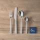 Набір столових приборів Villeroy & Boch Blacksmith 24 предмета на 6 персон нержавіюча сталь 18/10 - зображення 2