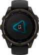 Smartwatch Garmin fenix 8 47mm Solar Sapphire Carbon Grey DLC titanium with Black and Pebble Grey Silicone Band (010-02906-11) - obraz 7