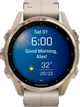 Smartwatch Garmin fenix 8 43mm AMOLED Sapphire Soft Gold with Limestone Leather Band (010-02903-40) - obraz 3