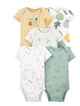 Набор слипов боди с коротким рукавом Carters на 6-9 мес 68 рост набор 5 шт Асорти - изображение 2
