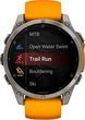 Смарт-часы Garmin fenix 8 47mm AMOLED Sapphire Titanium with a spark Orange and Graphite Silicone Band (010-02904-11) - изображение 6