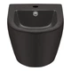 Биде подвесное Qtap Robin керамика черное 495х370х325 Matt black (SD00042545) - изображение 3