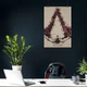 Постер Кредо ассасина, лого, коллаж, Assassin's Creed, A3 42×28 см (id0704) - изображение 3