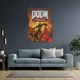 Постер Дум, Кат Року, Думгай, Doom Eternal (2020), DoomGuy, Doom Slayer, A3 42×30 см (id3965) - зображення 5