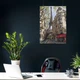 Постер Эйфелева Башня и парижская улица, Париж, Paris, France, A2 60×43 см (id3714) - изображение 3