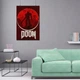Постер Дум, мінімалістичний, Doom, A3 42×28 см (id1615) - зображення 7