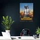 Постер ПУБГ, игрок в шлеме и галстуке, PUBG, Playerunknown's Battlegrounds, A3 42×30 см (id2730) - изображение 3