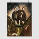 Постер Сверхъестественное, Винчестеры и Кастиэль у могилы, Supernatural, A3 42×30 см (id1523) - изображение 1