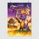Постер Дракон Спайро, Spyro the Dragon, A3 42×30 см (id1273) - изображение 1