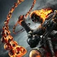 Постер Призрачный Гонщик, Ghost Rider, A1 85×60 см (id1076) - изображение 2