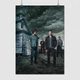 Постер Сверхъестественное, братья Винчестеры у церкви, Supernatural, A1 85×60 см (id1525) - изображение 1