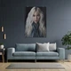 Постер Билли Айлиш с длинными волосами, Billie Eilish, A3 42×30 см (id3871) - изображение 4