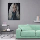 Постер Билли Айлиш с длинными волосами, Billie Eilish, A3 42×30 см (id3871) - изображение 7