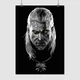 Постер Ведьмак Геральт с амулетом, Witcher, A3 42×30 см (id2107) - изображение 1
